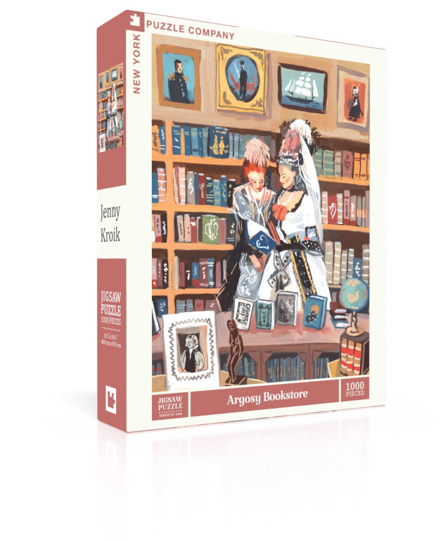 New York Puzzle Company Puzzle Argosy Bookstore - 1000 pieces